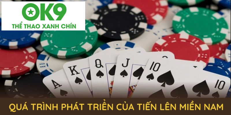 processed qua trinh phat trien cua tien len mien nam